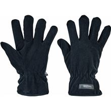 Zimní fleece rukavice MYNAH - černé, vel. 8
