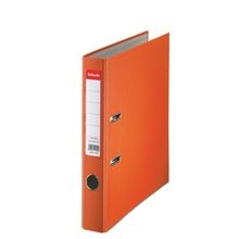 Pákový  pořadač  Esselte Economy - A4, kartonový, šíře hřbetu 5 cm, oranžový