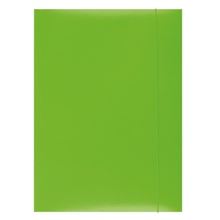 Papírové desky s gumičkou - A4, zelené, 1 ks