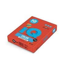 Barevný papír IQ Color A4 - CO44, korálově červený, 80g/m2, 500 listů