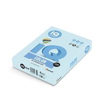 Barevný papír IQ Color A4 - MB30, středně modrý, 80g/m2, 500 listů