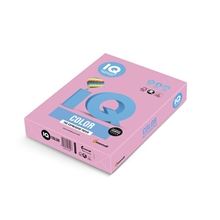 Barevný papír IQ Color A4 - PI25, růžový, 80g/m2, 500 listů