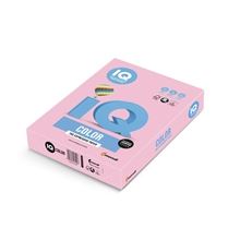 Barevný papír IQ Color A4 - OPI74, světle růžový, 80g/m2, 500 listů