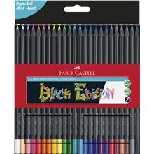 Pastelky Faber-Castell, Black Edition, sada 24 barev