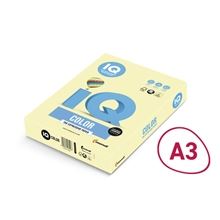 Barevný papír IQ Color A3 - YE23, žlutý, 160 g/m2, 250 listů
