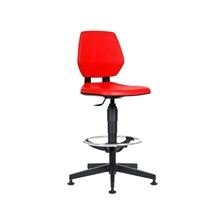 Pracovní židle Alloy - vysoká, červená
