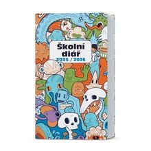 Školní diář Kamil 2025/2026 - týdenní, Monstra