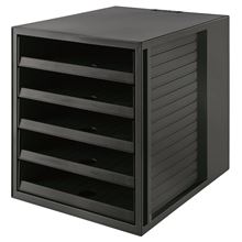 Zásuvkový box HAN KARMA, ECO - 5 zásuvek, černý