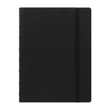 Zápisník Filofax Notebook - A5,  linkovaný, černý