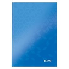 Zápisník Leitz WOW - A5, linkovaný, modrý