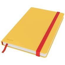 Zápisník Leitz Cosy - A5, linkovaný, hebké tvrdé desky, teplá žlutá