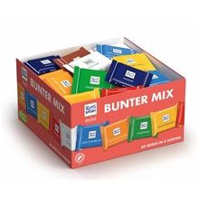 Čokoládky Ritter Sport - mix, 16,67 g, 84 ks