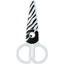 Dětské nůžky KEYROAD - Zebra, plastové