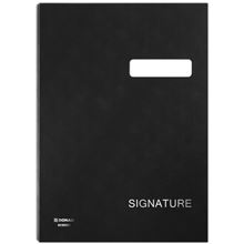Podpisová kniha Donau - A4, černá, 20 listů
