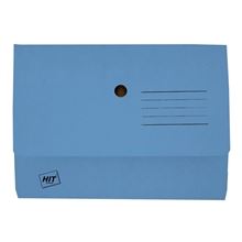Papírová odkládací kapsa na dokumenty A4 - modrá, 1 ks
