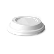 Víčko k jednorázovému kelímku - průměr 8 cm, 100 ks