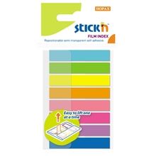 Samolepící záložky Stick'n by Hopax POP-UP- 45 x 8 mm, neonový mix, 8 x 20 lístků