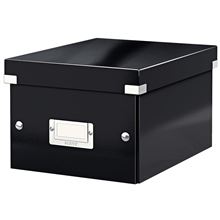 Krabice Click & Store Leitz WOW - A5, černá