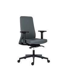Kancelářská židle Vion - synchronní, šedá