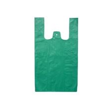 Tašky mikrotenové - nosnost 4 kg, 8 mic, zelené, 100 ks