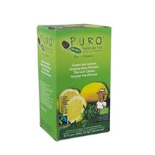 Zelený čaj Puro - citronový, Fairtrade, Bio, 25x 1,5 g