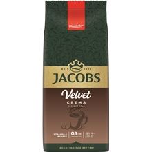 Zrnková káva Jacobs - Velvet Crema, 1 kg