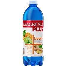 Minerální voda Magnesia Plus - Boost, mandarinka, limetka, zázvor, jemně perlivá, 6x 0,7 l