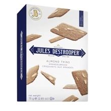 Křupavé sušenky Jules Destrooper - s mandlovými lupínky, 75g