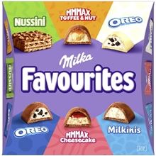 Čokoládové pralinky Milka - Favourites, 158 g