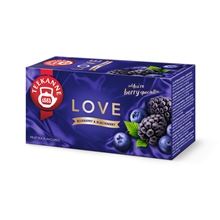 Ovocný čaj Teekanne Love - borůvka, ostružina, 20x 2,25 g, 50 g