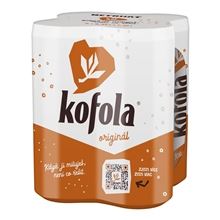 Kofola Original - plech, 4 x 0,33 l