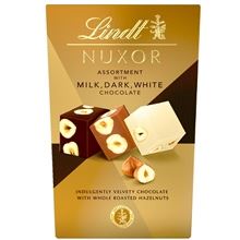 Pralinky Lindt Nuxor - mix, s oříšky, 150 g