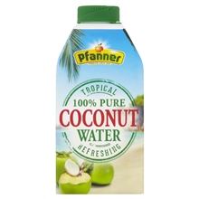 Kokosová voda Pfanner - 100%, 0,5 l, 1 ks