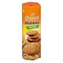 Ovesné sušenky Brandt Hobbits - celozrnné, 250 g