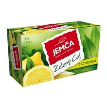 Zelený čaj Jemča - s citronem, 20x1,5g