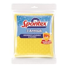 Houbové utěrky Spontex - antibakteriální, 3ks