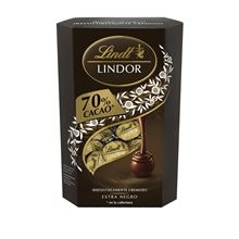 Čokoládové pralinky Lindor - hořké, 337 g