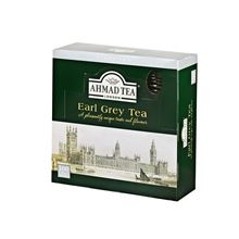 Černý čaj Ahmad - Earl Grey, alu sáčky, 100x 2 g