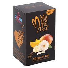 Ovocný čaj Biogena Majestic - mango & růže, 20x 2,5g