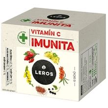 Bylinný čaj Leros Imunita - vitamín C šípek a rakytník, 10x 2 g