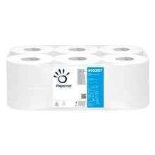 Toaletní papír jumbo mini Papernet - 2vrstvý, celulóza, 195 mm, 12 rolí