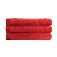 Froté ručník - červený, 70 x 140 cm