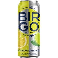 Nealkoholické pivo BIRGO - citron a limetka,  24 x 0,5 l