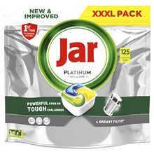Tablety do myčky Jar Platinum - citron, 125 ks