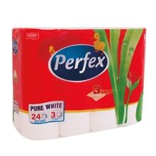 Toaletní papír Perfex - 3vrstvý, 24 rolí