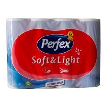 Toaletní papír Perfex - 3vrstvý, 24 rolí