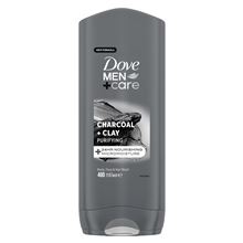 Sprchový gel Dove pro muže - Men+ Charcoal&Clay , 400 ml