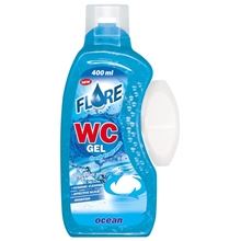 WC gel Flore Ocean s košíčkem, 400 ml