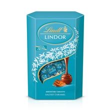 Čokoládové pralinky Lindor - slaný karamel, 337 g