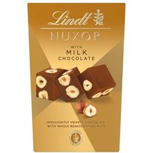 Pralinky Lindt Nuxor - mléčné, s oříšky, 150 g